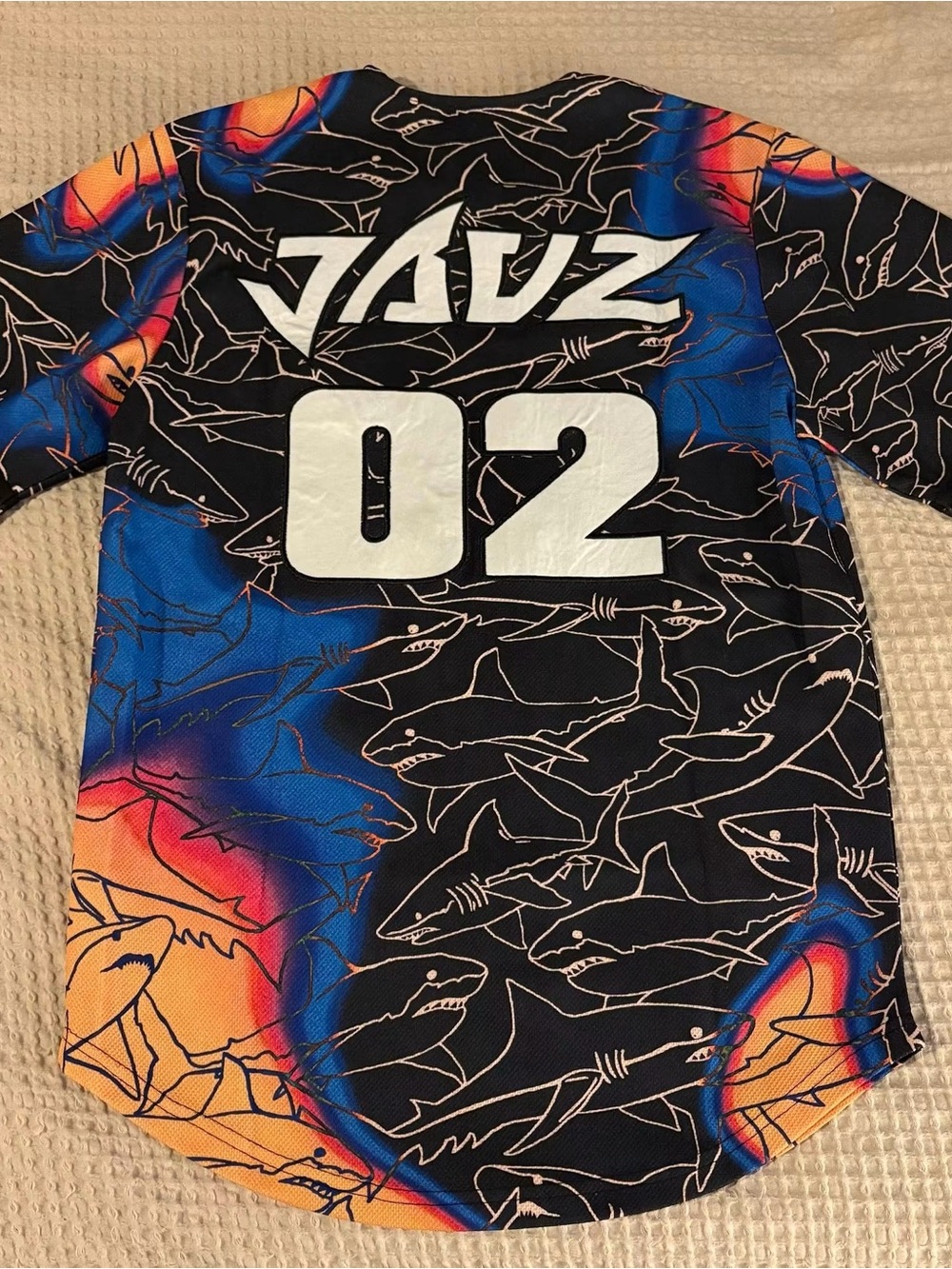 Jauz Frenzy Baseball Jersey Size M